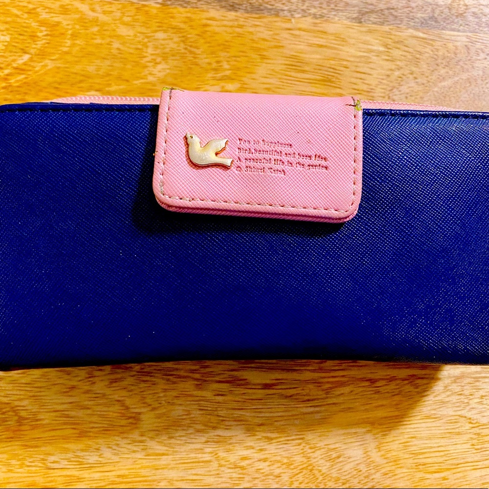 Large Women leather wallet